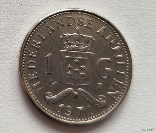 Нидерландские Антильские острова 1 гульден, 1971  4-5-20