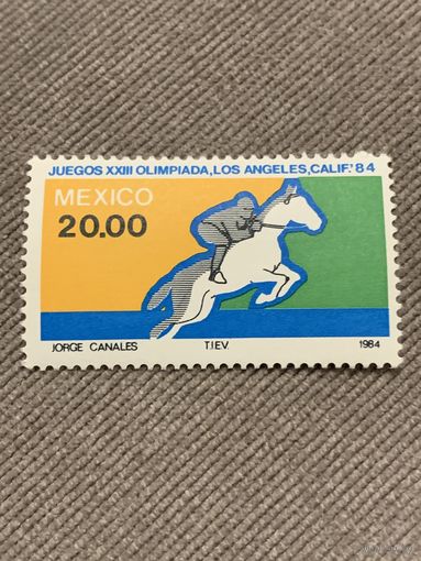Мексика 1984. Juegos XXIII olimpiada Los Angeles. Полная серия