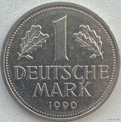 Германия 1 марка 1990 г. G