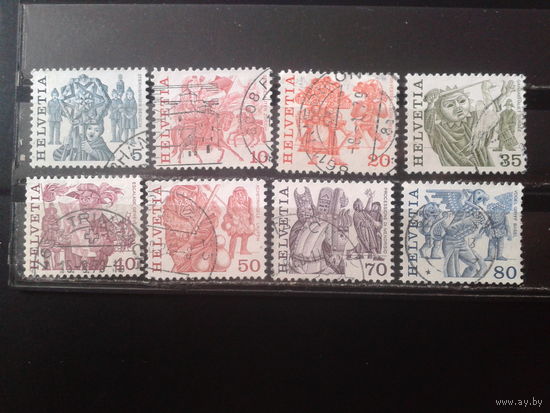 Швейцария 1977 Стандарт, народные праздники