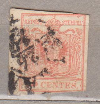 Ломбардо-Венецианское королевство Австрия 1850 или 1854? год Герб лот 7