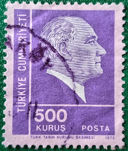 Турция 1973. Мустафа Кемаль Ататюрк
