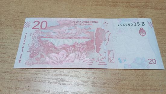 20 песо Аргентины **6525