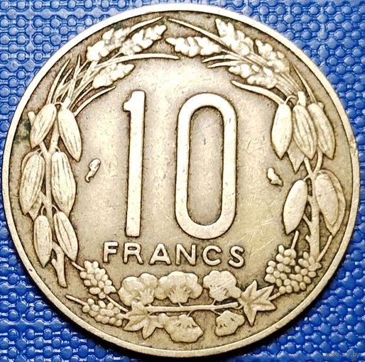 Камерун 10 франков 1965 г.