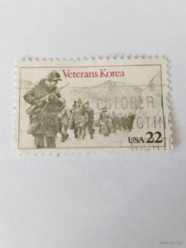 США  1985  Ветераны Корейской войны