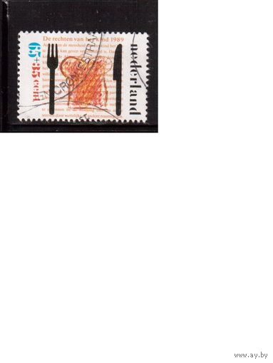 Нидерланды-1989 (Мих.1372) , гаш., Еда