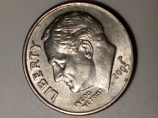 10 центов США 2005 P год