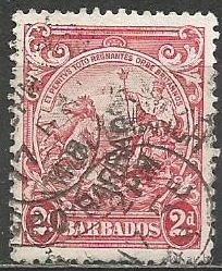 Барбадос. Новые колониальные марки. Аллегория. 1938г. Mi#160.