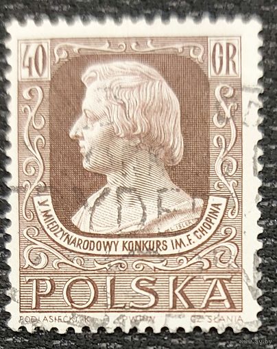 Польша 1955 V международный фортепианный конкурс