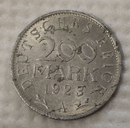 Германия 200 марок, 1923  "A"  (14-12-22)