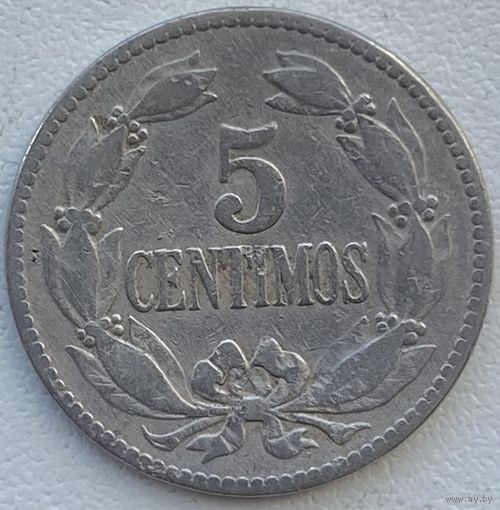 Венесуэла 5 сентимо 1938 г.