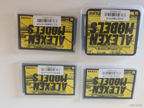 Металлические номера для моделей 1/64