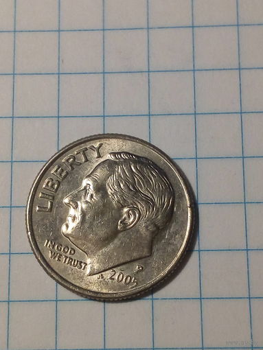 10 центов США 2005 Р год