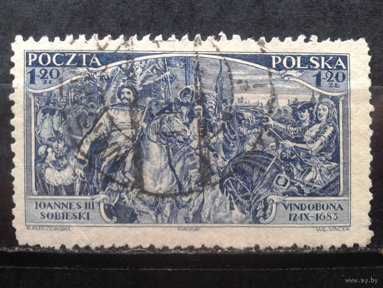 Польша, 1933. 250 лет освобождения Вены, картина Яна Матейко. Mi-15,0 евро гаш.