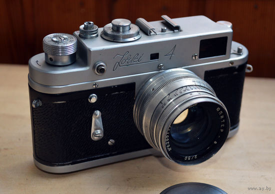 Фотоаппарат Зоркий 4 экспортный 1961 г
