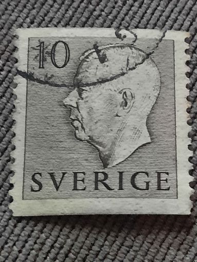 Швеция 1951. Король Gustaf Adolf VI