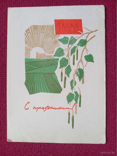 С Праздником 1 Мая! Анискин 1966 г.