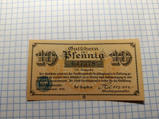 Германия 10 пфенингов (2)