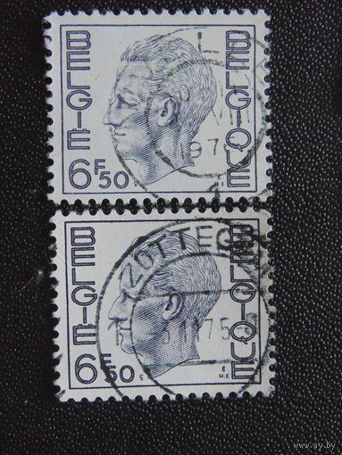 Бельгия 1975-80 гг. Король Бельгии Бодуэн.