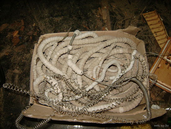 Нихромовая спираль для муфельной печи и провод-0.5мм-катушка 12кг.