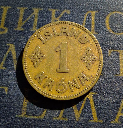 1 крона 1925 Исландия #01