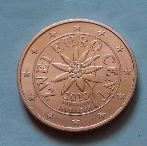 2 евроцента, Австрия 2020 г., UNC