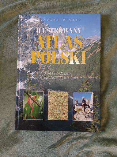 Ilustrowany atlas Polski книга атлас на польском языке po polsku