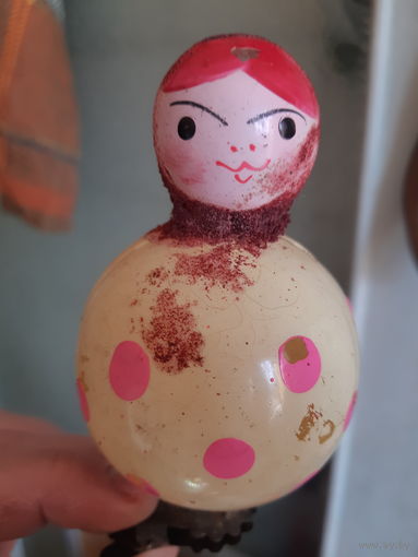 Елочная игрушка.  Матрешка. Прищепка.
