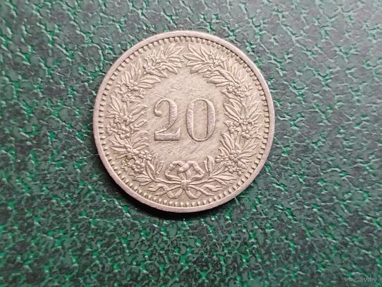 20 раппен Швейцария.