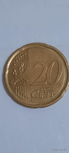Италия 20 евроцентов 2011
