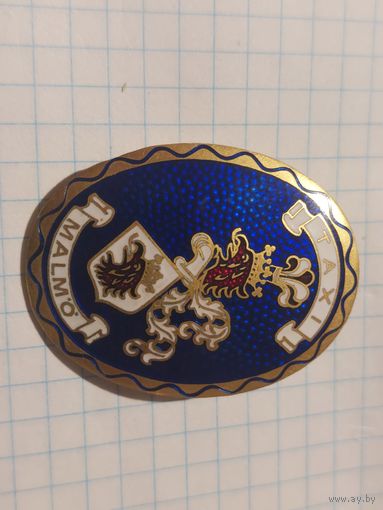 Знак жетон такси Швеции