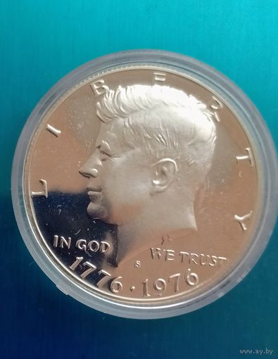 США 50 центов 1976. Серебро, proof.
