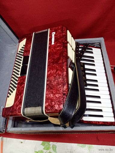 С рубля без мц. аккордеон в чемодане "Сюита". 11кг. 47х50х24см.