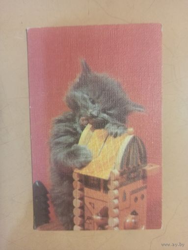 Календарь 1990 кошки/4