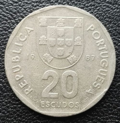 20 эскудо 1987 Португалия