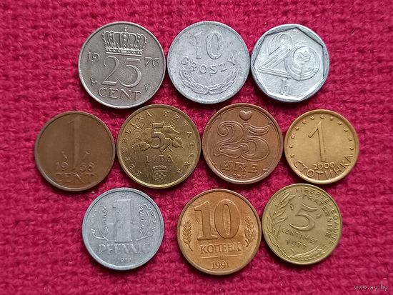 Лот монет Мира