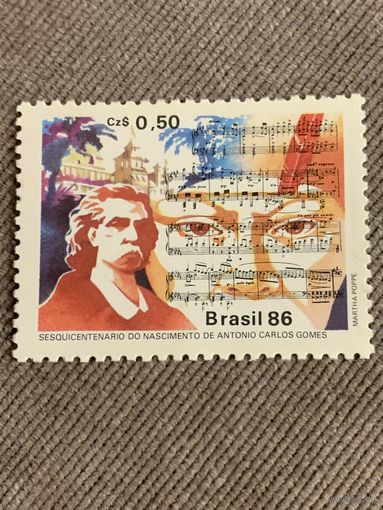 Бразилия 1986. Antonio Carlos Gomes