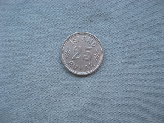 Исландия 25 эйре 1925 год