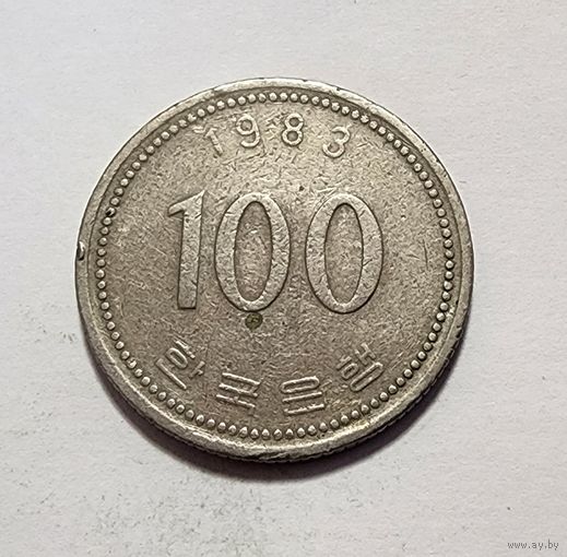 Южная Корея 100 вон, 1983