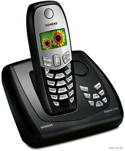 DECT радиотелефон Siemens GigaSet C455 цветной с автоответчиком и АОН