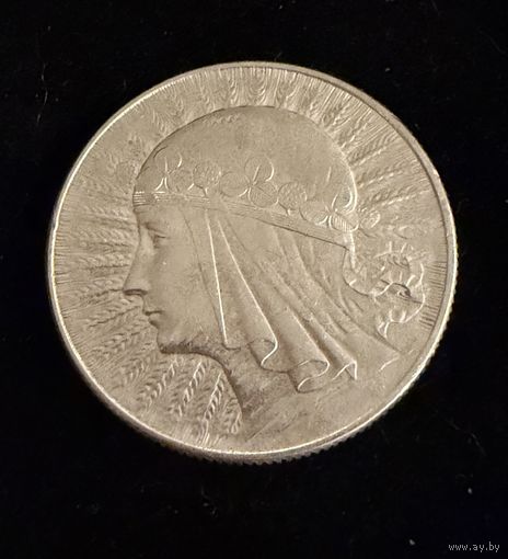5 злотых 1933 г.  Польша.  Ядвига.  Серебро