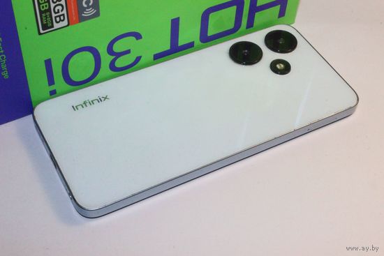 Телефон Infinix Hot 30i X669D 8GB/128GB (кристально-белый)