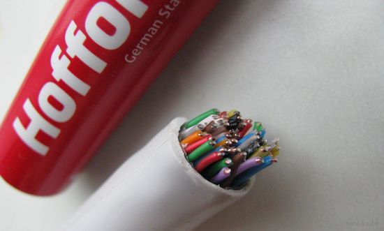 Кабель витая пара 25 пар classic-group cat 5e 25p indoor utp 24awg 25p, 6,5 метра, (цена за метр)