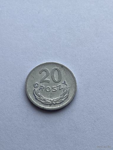 20 грошей 1971 г., Польша
