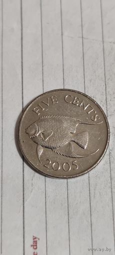 Бермуды 25 цент 2005