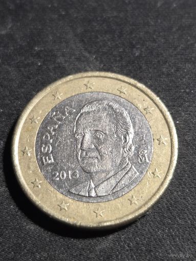 Испания 1 евро 2013