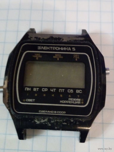 Часы электроника -5