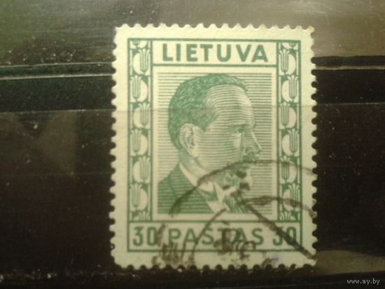Литва 1936 президент А. Сметона 30с