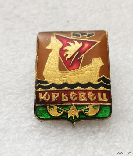 Юрьевец. Герб города. Геральдика. Россия #2768-CР45