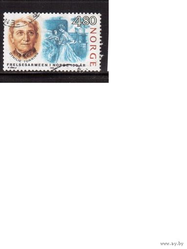 Норвегия-1988 (Мих.9789) , гаш., Личности